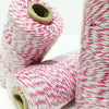 Pink and White Bakers Twine.