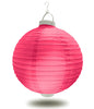 12" Magenta Battery Operated LED Paper Lanterns.