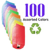 100 Assorted Color ECO Cylinder Sky Lanterns.