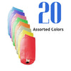 20 Assorted Color Cylinder Sky Lanterns.