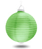 8" Light Green Battery Operated LED Paper Lanterns.