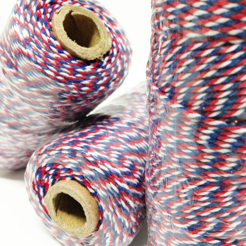 Red White and Blue Bakers Twine