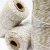 Tan and White Bakers Twine.