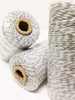 Grey and White Bakers Twine.