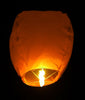 ECO Orange Eclipse Sky Lanterns (Wire-Free).
