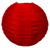 Red Round Silk Lanterns.