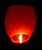ECO Red Eclipse Sky Lanterns (Wire-Free).