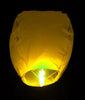 ECO Yellow Eclipse Sky Lanterns (Wire-Free).