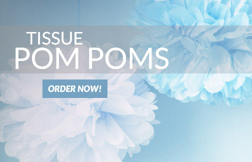 Tissue Pom Poms